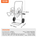 SucceBuy Hose Reel Cart 250ft Heavy Duty Garden Water