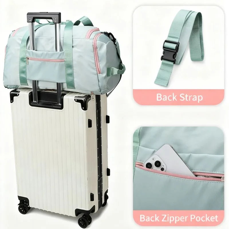 Travel Gym Bags Dry Wet Separation Shoulder Bag Yoga