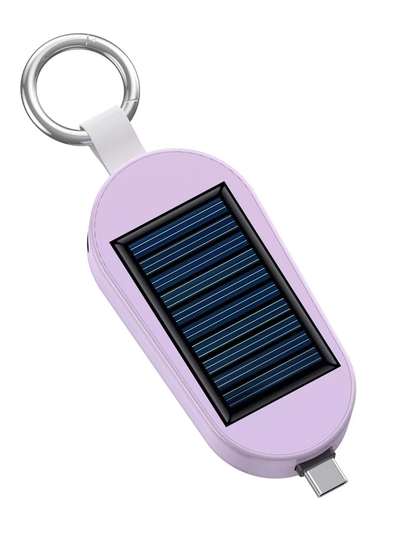 Mini Solar Power Bank 3000mAh Wireless Charger for Apple Watch 8 7 6 5 External Battery Charger for iPhone Samsung Huawei Xiaomi