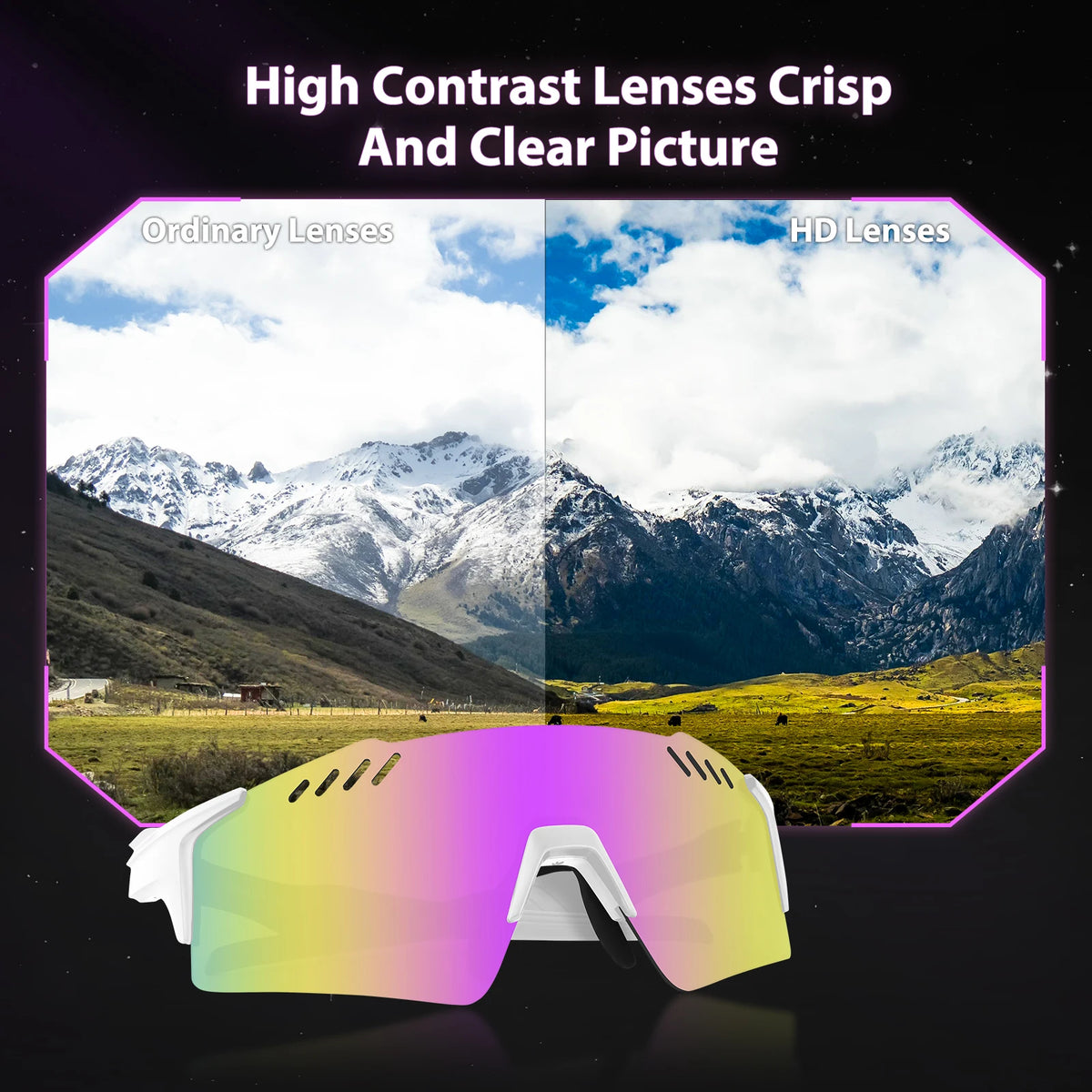 SCVCN Photochromic Sunglasses on Sale for Men Women Fashion