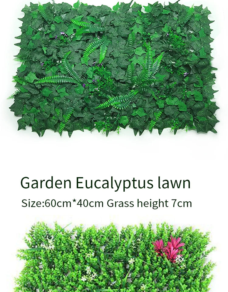 Grass Mat Green Artificial Moss Lawns Garden Turf Carpets Fake Sod Artificial Plant DIY Landscape Wedding Home Decor
