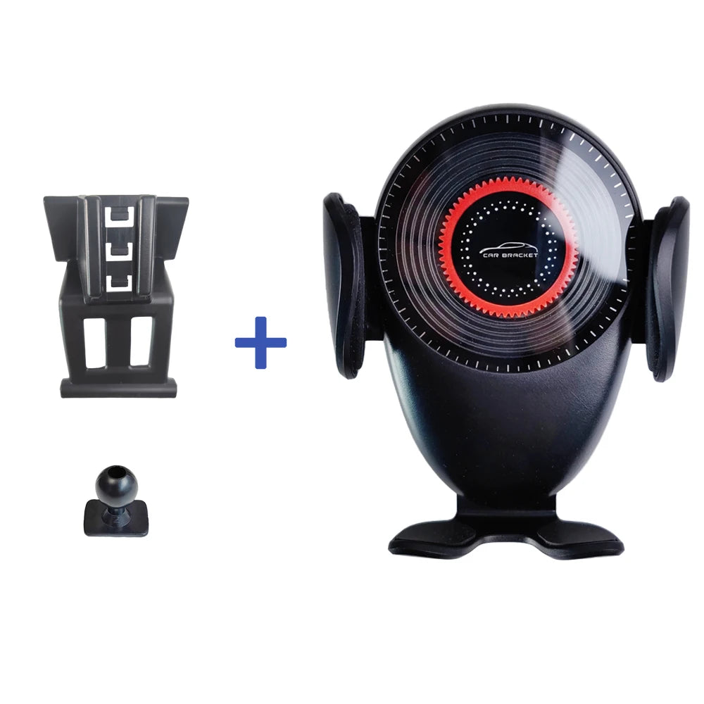 For AUDI Q3 2019 2020 2021 2022 -2024 Car Phone Mount Wireless Charger Special Mobile Phone Holder Fixed Stand Base Accessories