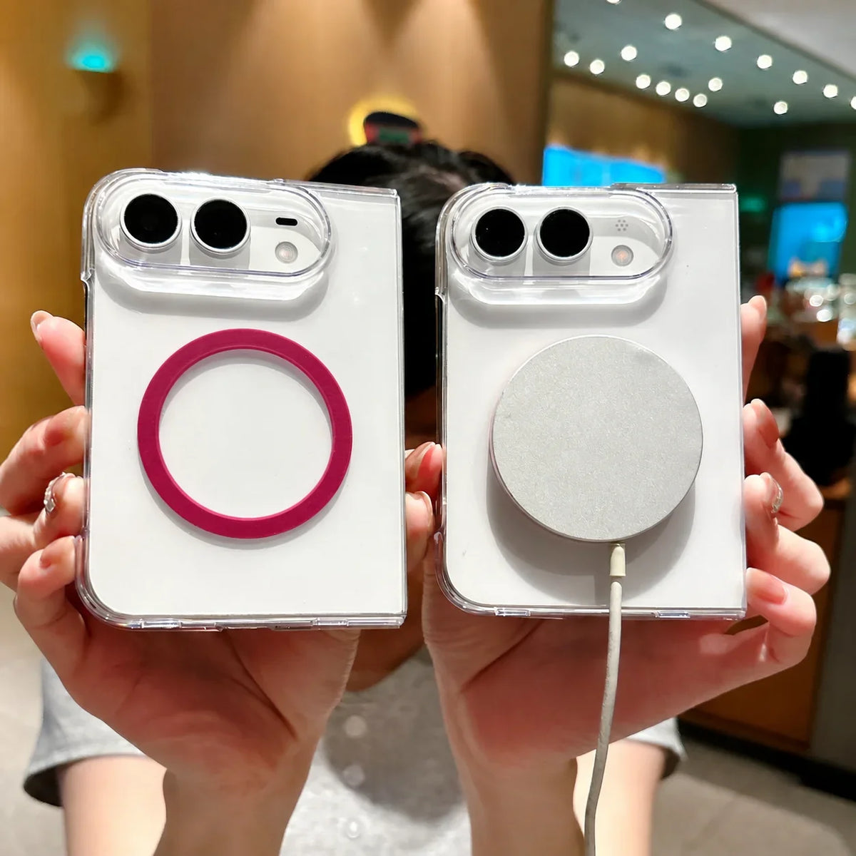 Protection Cell Phone Cover Fold Case for Iphone Duo