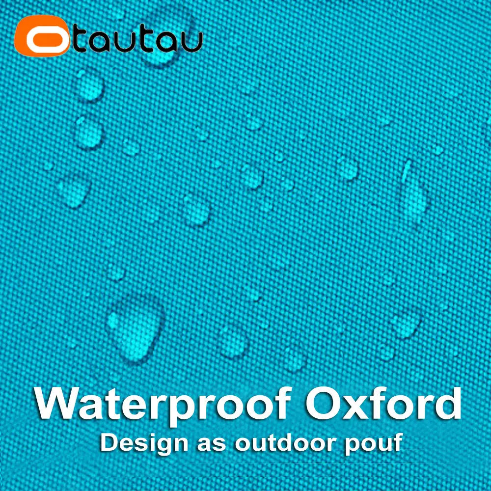 OTAUTAU Retangular Swimming Pool Floating Bean Bag Pouf Cover No Filler Waterproof Beach Pillow Sac Salon Sofa Bed Chaise Lounge