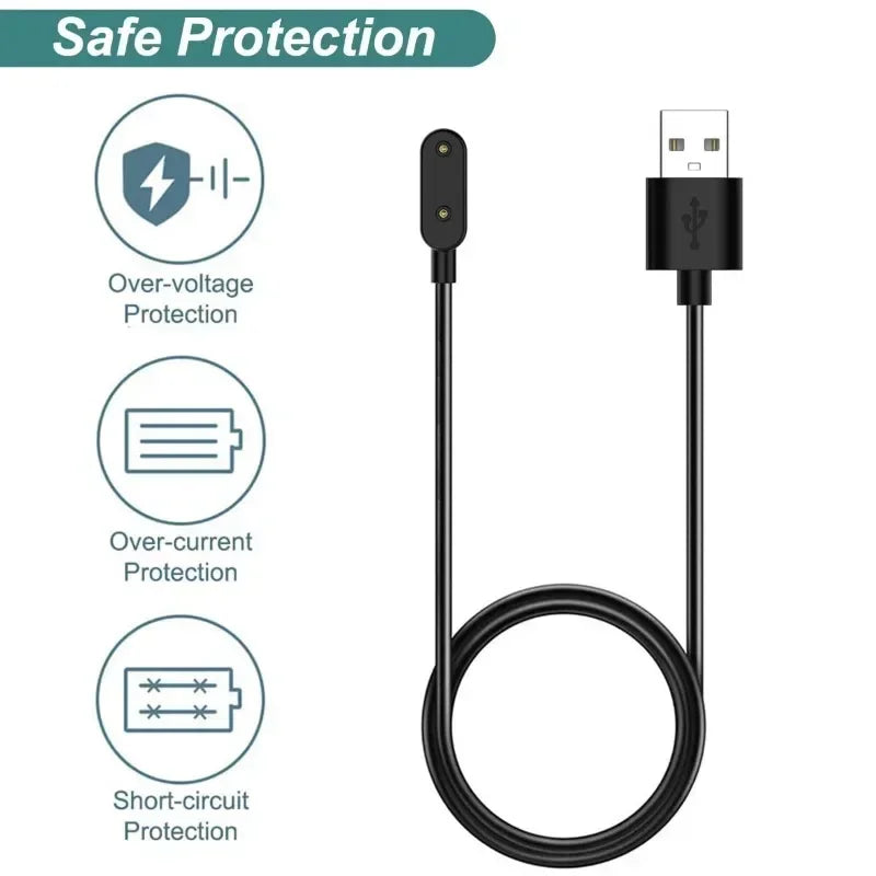 Wireless Charger Cable Station for Huawei Watch Band 9 8 7 6 Pro Fit 2 3 Honor Smart Watch Dock USB Type C Fast Charging Adapter