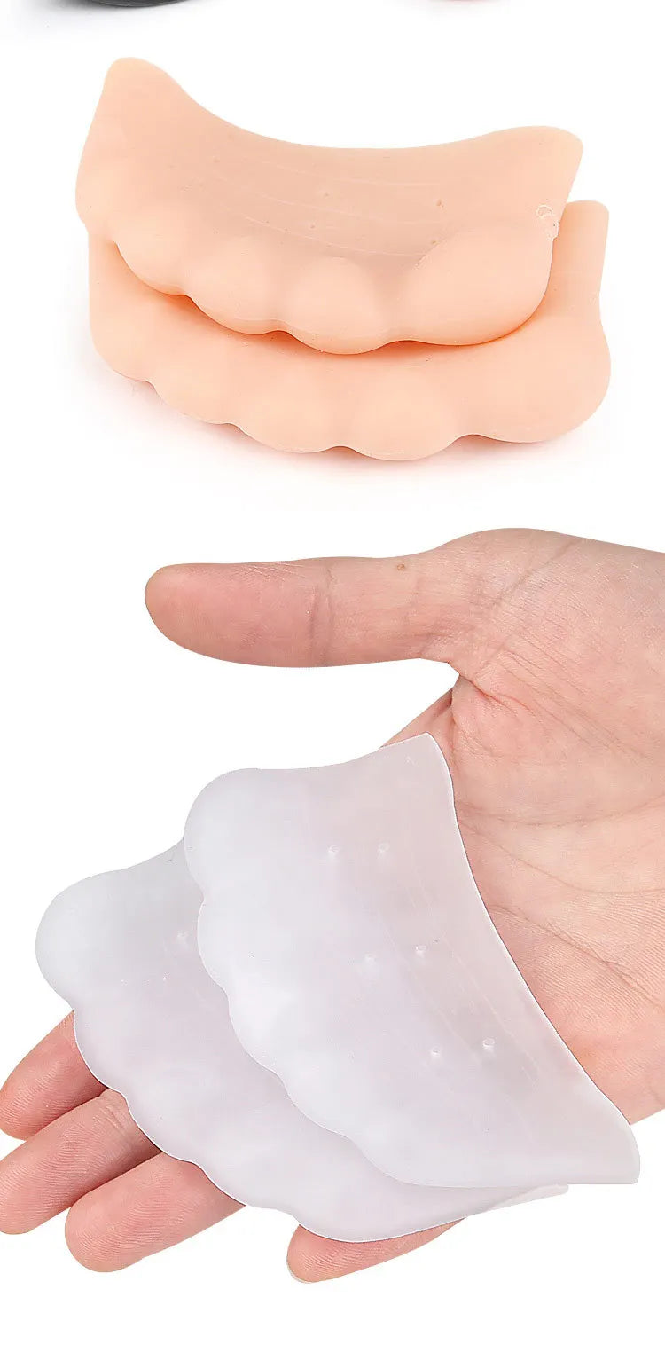 Toe toe guards, ballet shoes, toe sports anti-friction toe pads, soft high-elasticity toe forefoot half size pads