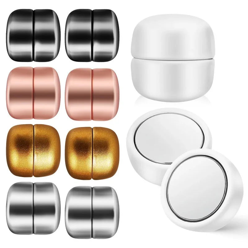 Brooch Headscarf Magnetic Pin Buttons For Clothing Buckle Hijab Brooch Strong Small Snaps Clothes Hat