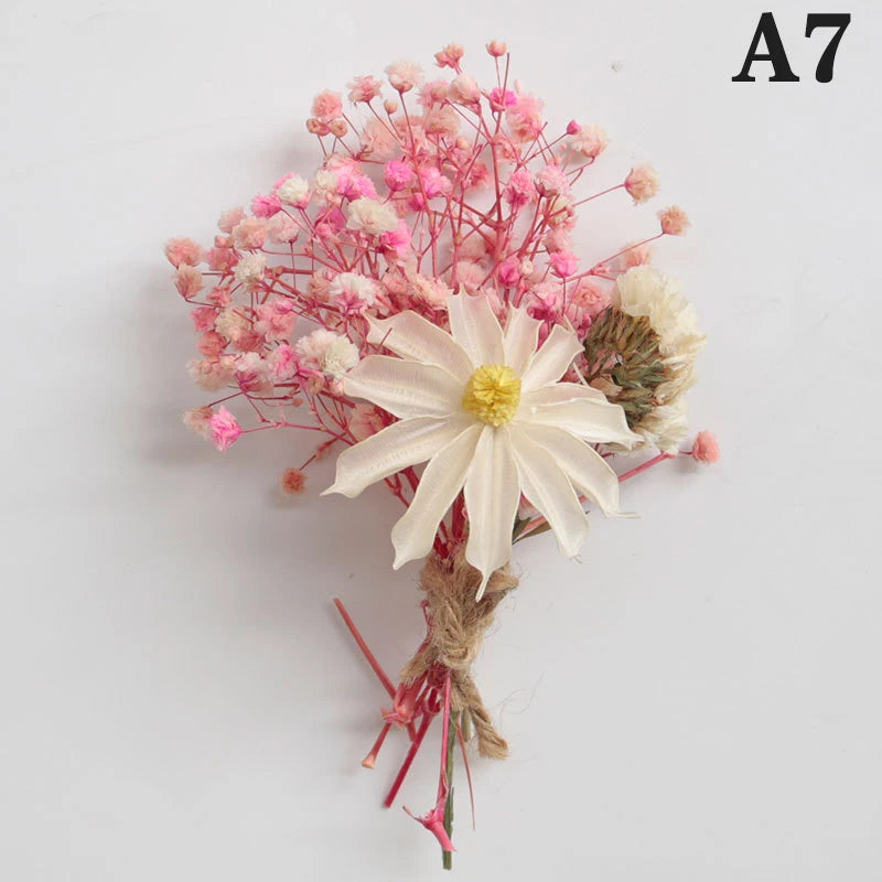 1 bouquet of artificial dried flowers roses home decoration photography photo background wedding decoration