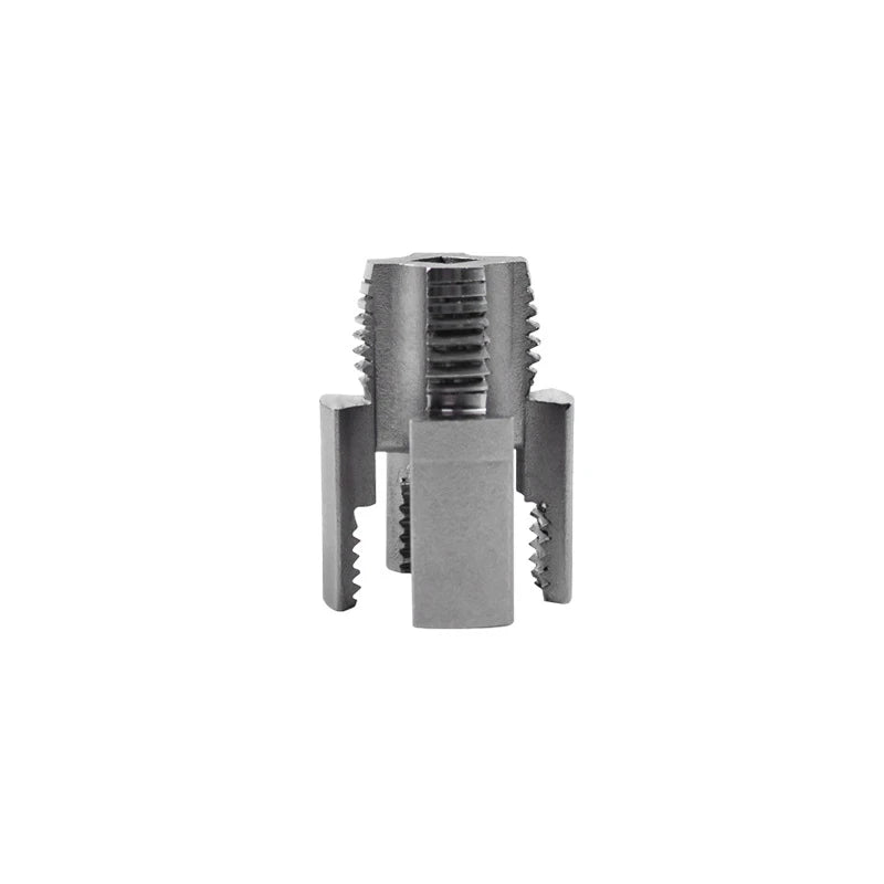 Pipe End Threading & Opening Tool - Handheld for 1/2" & 3/4" PPR/PVC, Creates Threads for Fittings & Opens Path for Wires/Cables