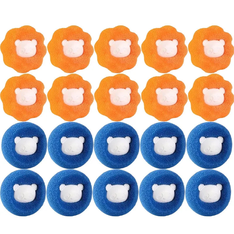 Laundry Balls Pet Hair Remover Reusable Washing Machine Lint Catcher Clothes Fluff Fur Cleaner Home Cleaning Tools