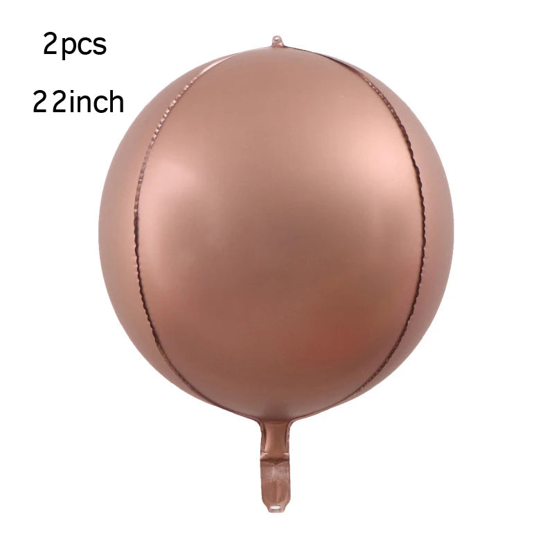 10/5/1Pc Brown Beige Cream 18inch Heart Balloons Cream Number Balloons 1 2 3 4 5 6 Birthday Number Foil Balloon Helium Air Globo