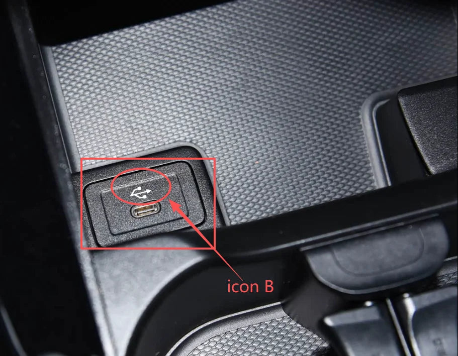 Wireless Charger For Mercedes Benz A/B GLB CLA GLA Class W177 W247 X247 AMG A35L Mobile Phone Type-c/USB Charging Accessories