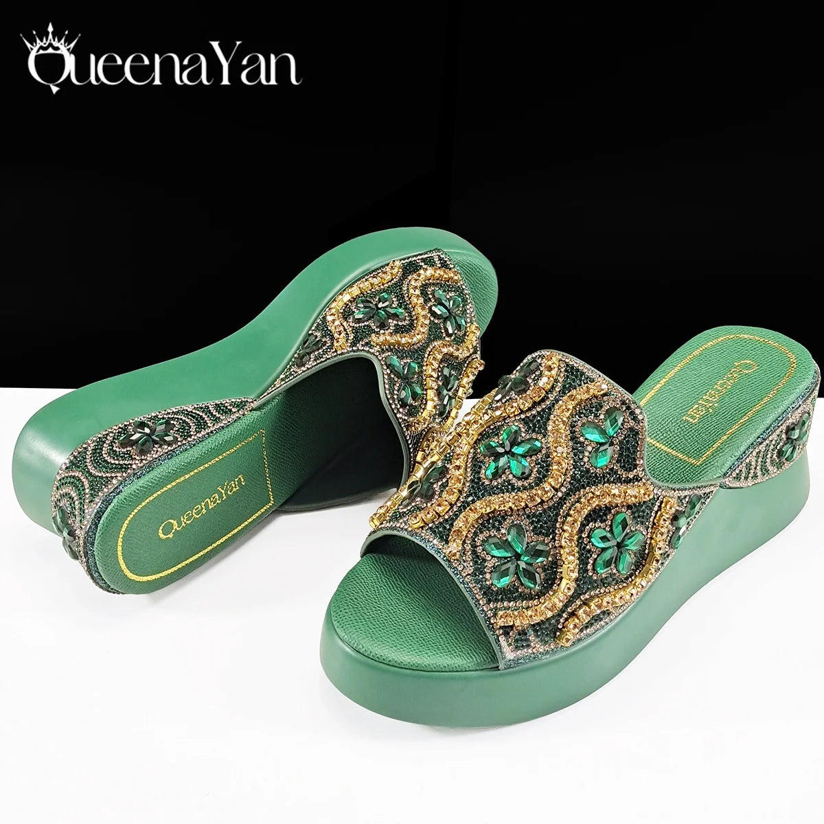 Queena Yan High Quality Newst Hot Selling Open Toe