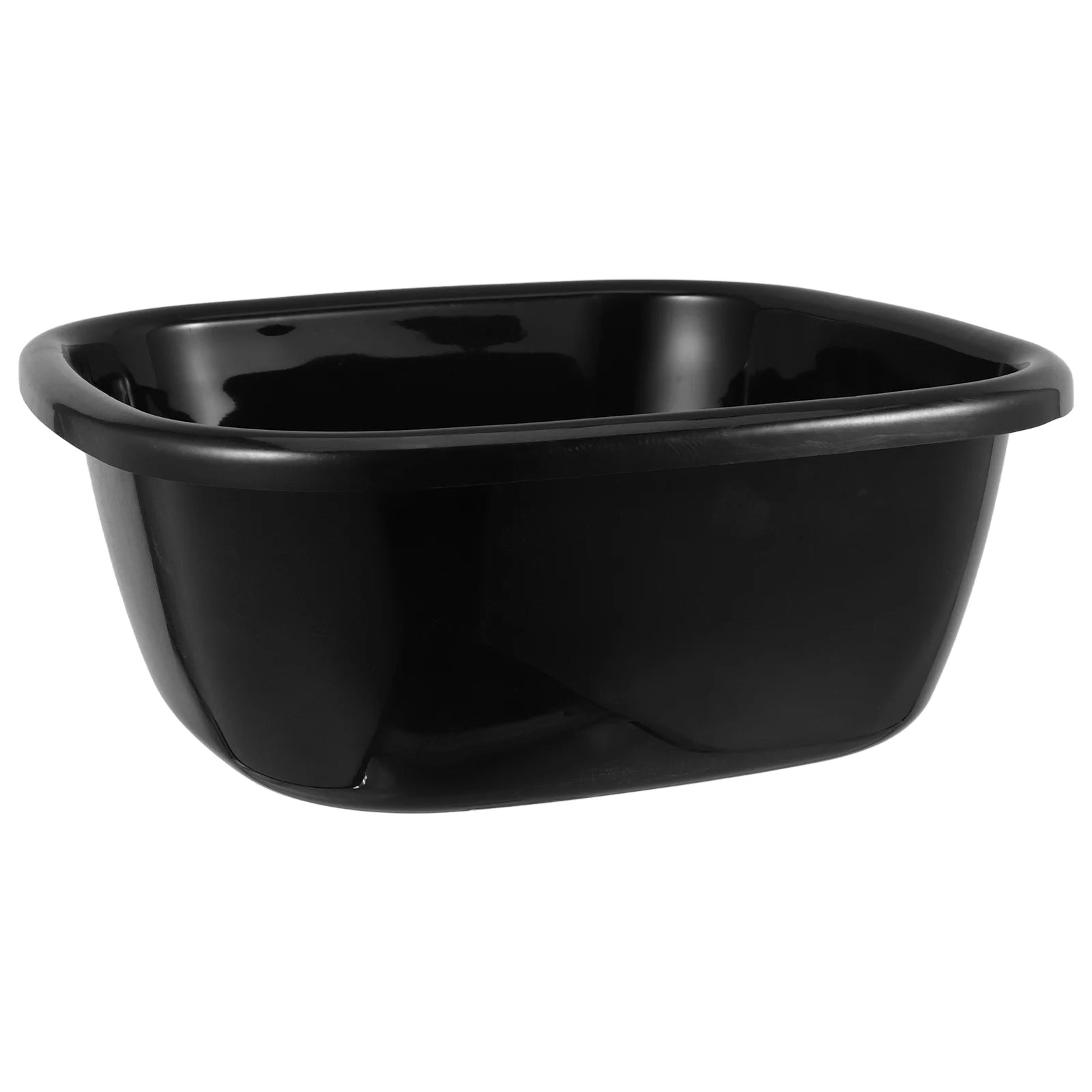 Plastic Dishpan Large Wash Tub Durable Basin for Kitchen Laundry Clothes Washing Shampoo Basin for Bedside