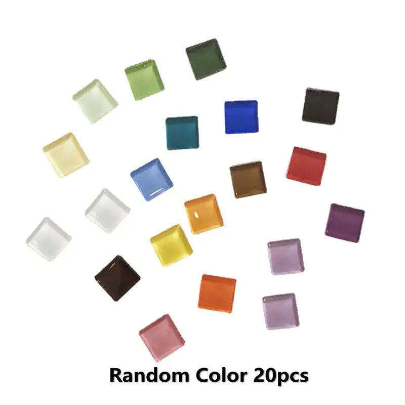 Mini Size 1cm Mixed Color Mosaic Beads Fridge Magnets DIY Kitchen Home Decoration Memo Board Refrigerator Sticker