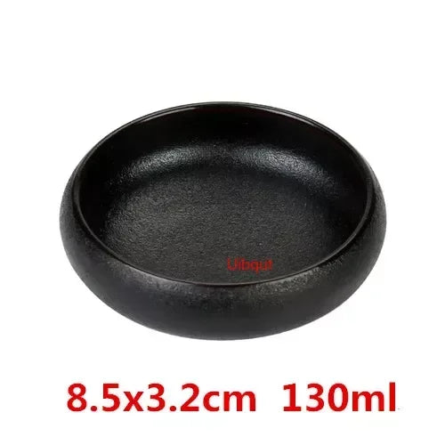 Ceramic Seasoning dish Japanese snack dish soy sushi sauce dish gravy Sauce Vinegar Jam Dishes Kitchen Small Plate Tableware