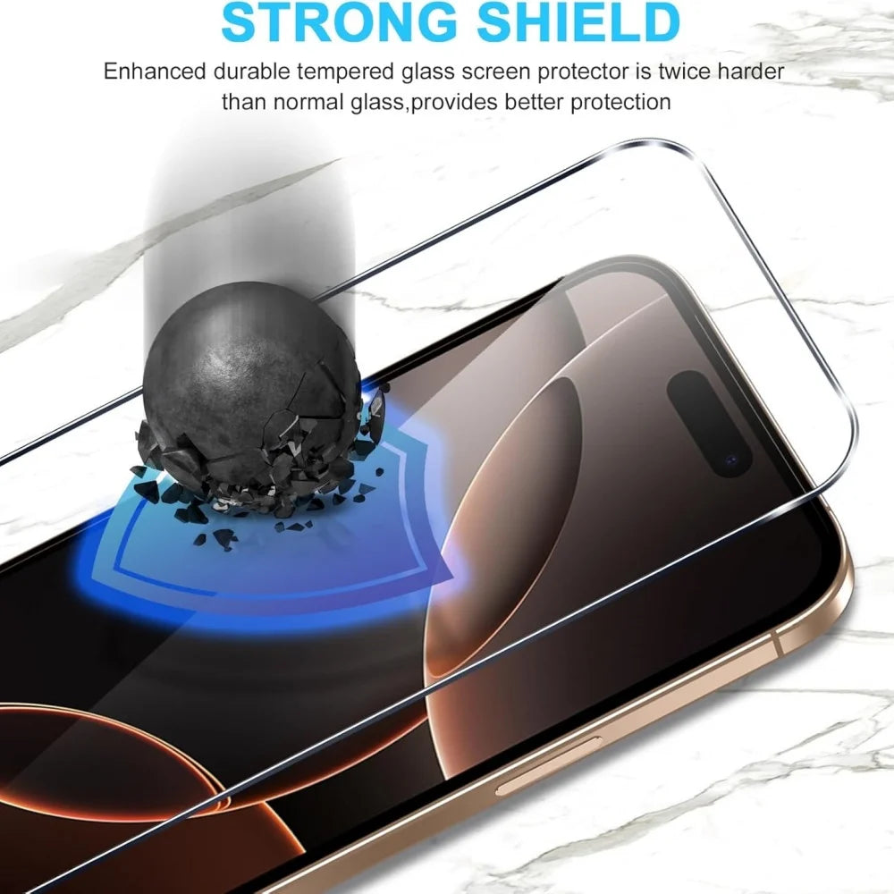 1~5PCS HD Tempered Glass For iPhone 18 16 17