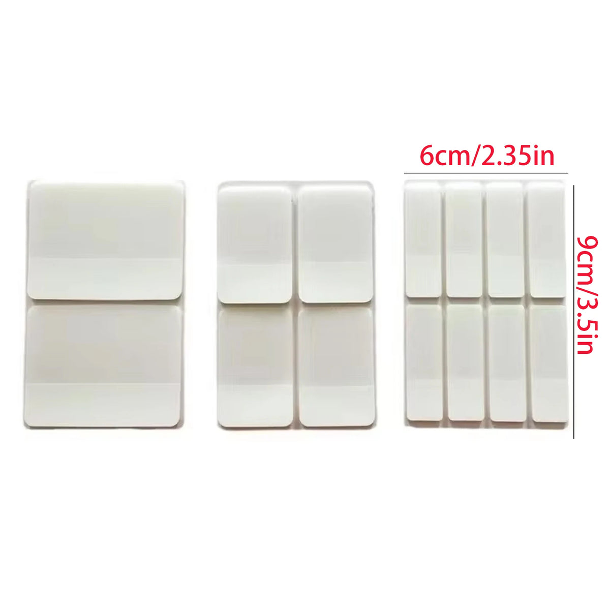 Clear Semi-Transparent Sticky Tabs