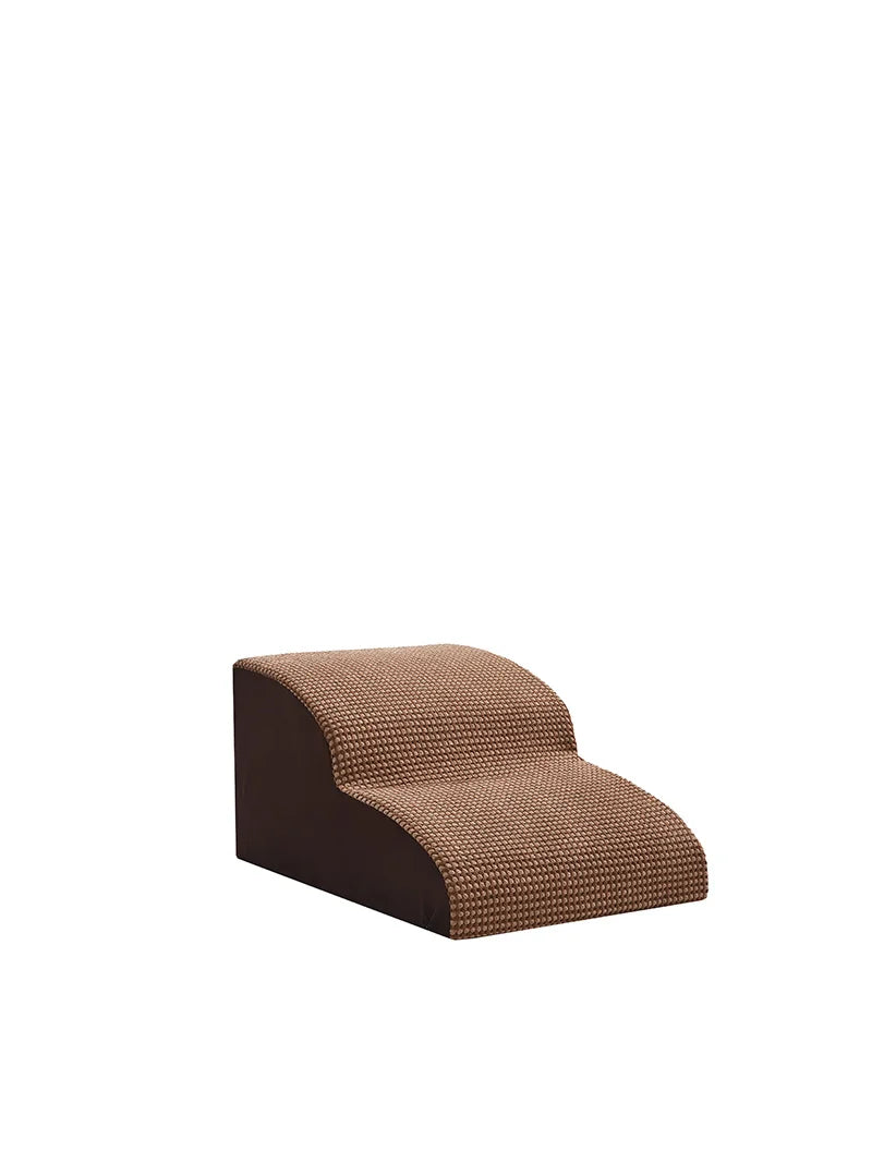 Pet Stairs, Steps, Small Dogs Getting Up and Down, Bed Ladder, Bedside Ladder, Removable and Washable Sponge Slope Ladder