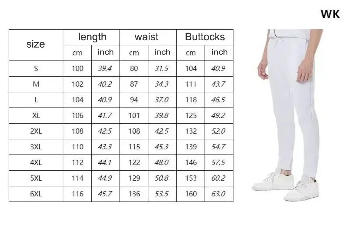 High Street Pants Men Fashion Y2K Sweatpants New Harajuku