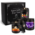 Halloween Candles, 4-Pack, 7oz