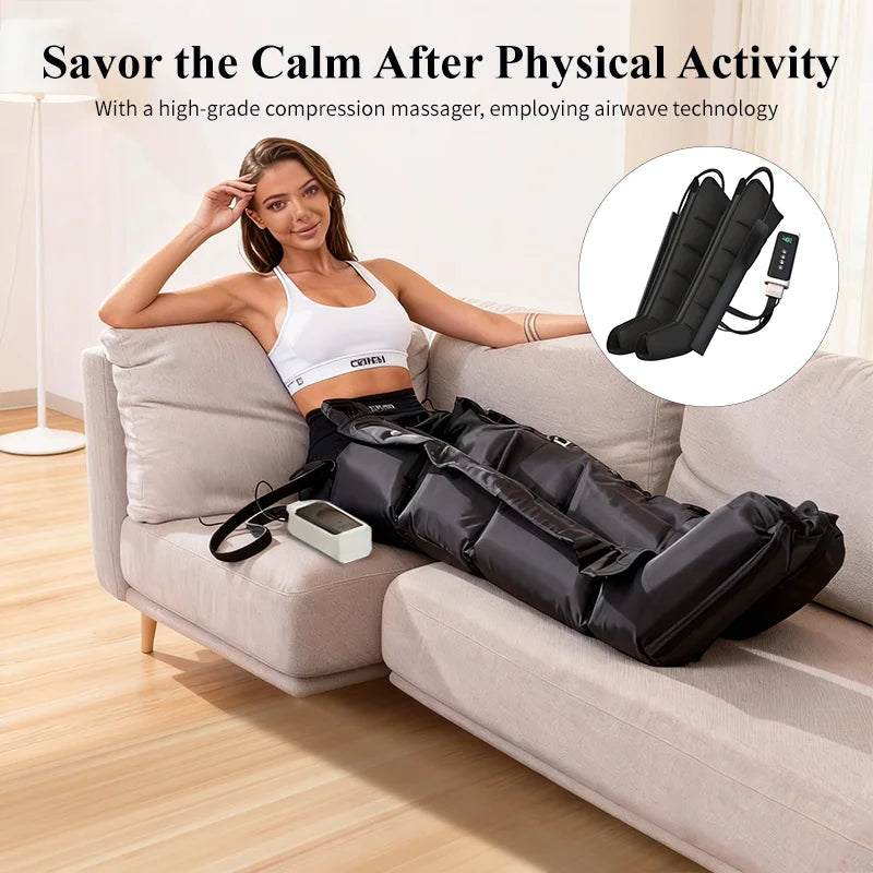 Professional Airwave Pressure Massager with 01 Adapter 110-220V Plug-In