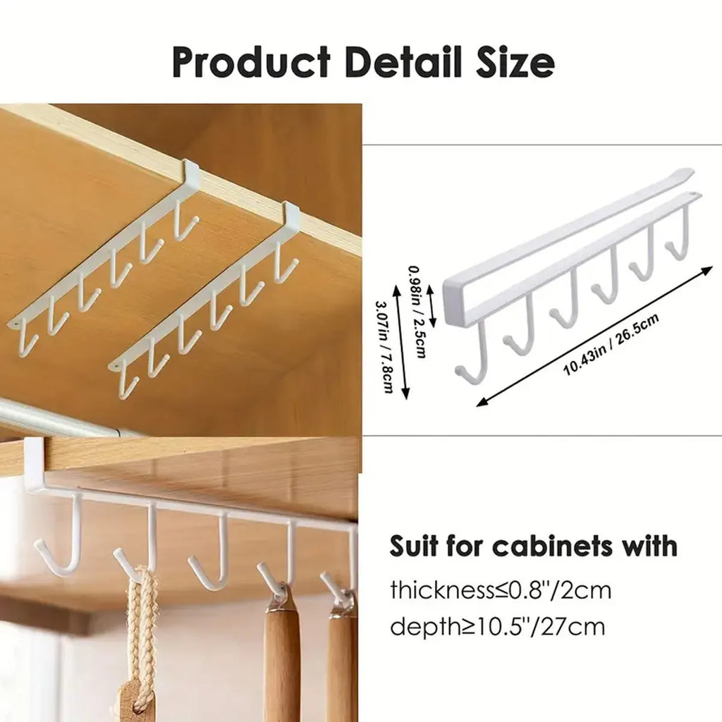 1pc/2pcs, Iron Keychain Display Rack, Multifunctional Storage Rack, Accessory Storage and Jewelry Rack, Kitchen Hook