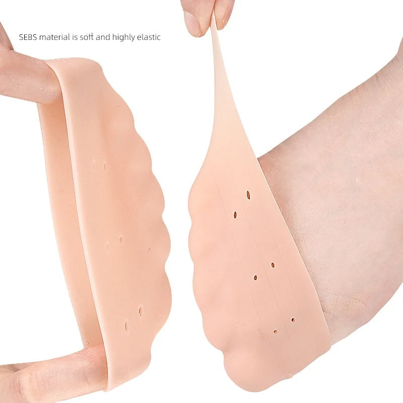 Toe toe guards, ballet shoes, toe sports anti-friction toe pads, soft high-elasticity toe forefoot half size pads