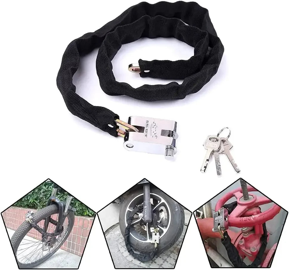 1.2M 2M 3M Motorcycle Bike Lock Heavy-duty Chain Lock
