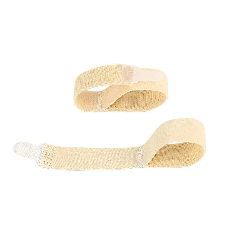 2Pcs Hammer Toe Straightener Toe Splints Bandages for Broken Bent Overlapping and Hammer Toes Protector