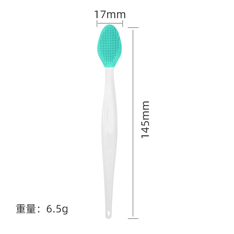 1/5PCS Beauty Skin Care Silicone Face Brush Exfoliating Facial Cleansing Scrub Nose Brush Blackhead Remove Double-Sided Brushes