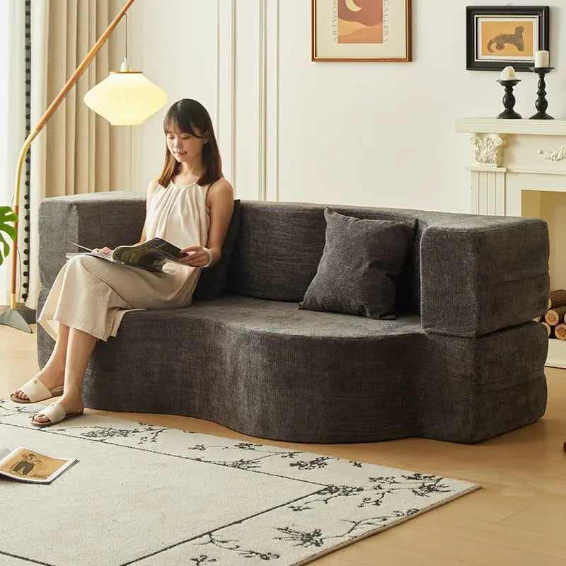 Living Room Convertible Sofa Bed Modular Home Furniture Convertible