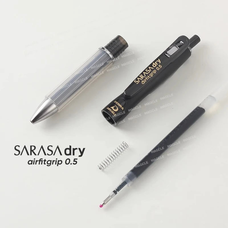 ZEBRA SARASA Dry airfitgrip Gel Pen 0.5/0.4mm Black Core
