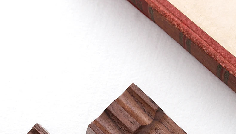 Walnut Wood Pen Holder Stand Desk Organizer Office Supply for Dip Pen Fountain Pen Rest Desk Accessories Office School Supplies