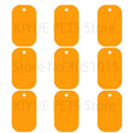 100pcs Dog ID Tags Customized Custom Engraved Dogs Pet Name Phone