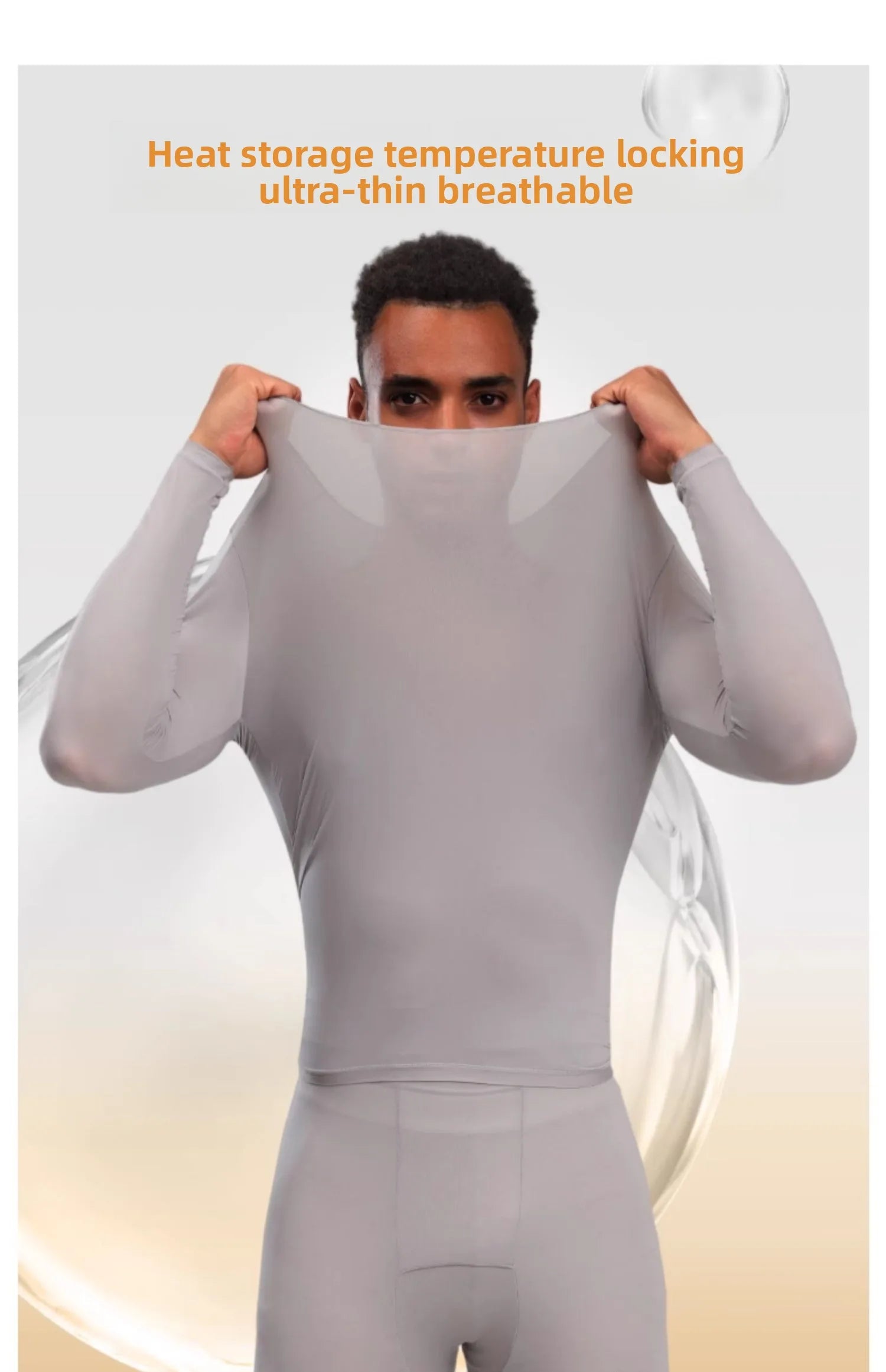 Men Skin Bottom Clothing Hyaluronic Acid Skin Care Clothing 37 Degrees Constant Temperature Ultra-Thin