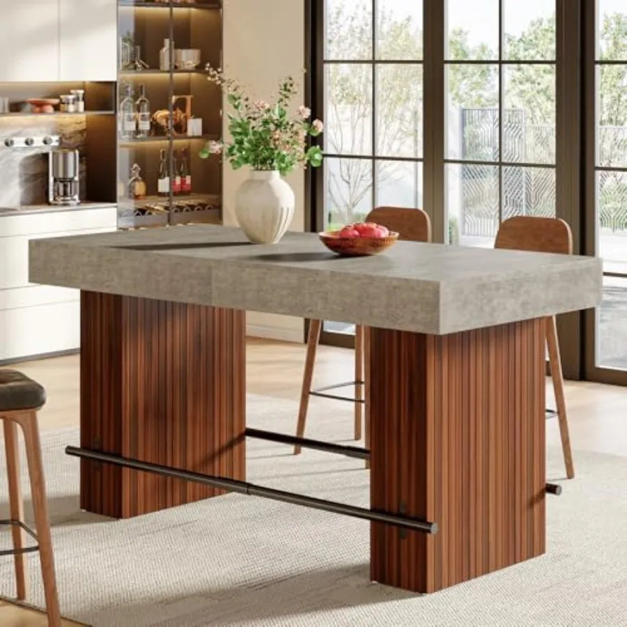 62.2" Tall Dining Table for 4-6