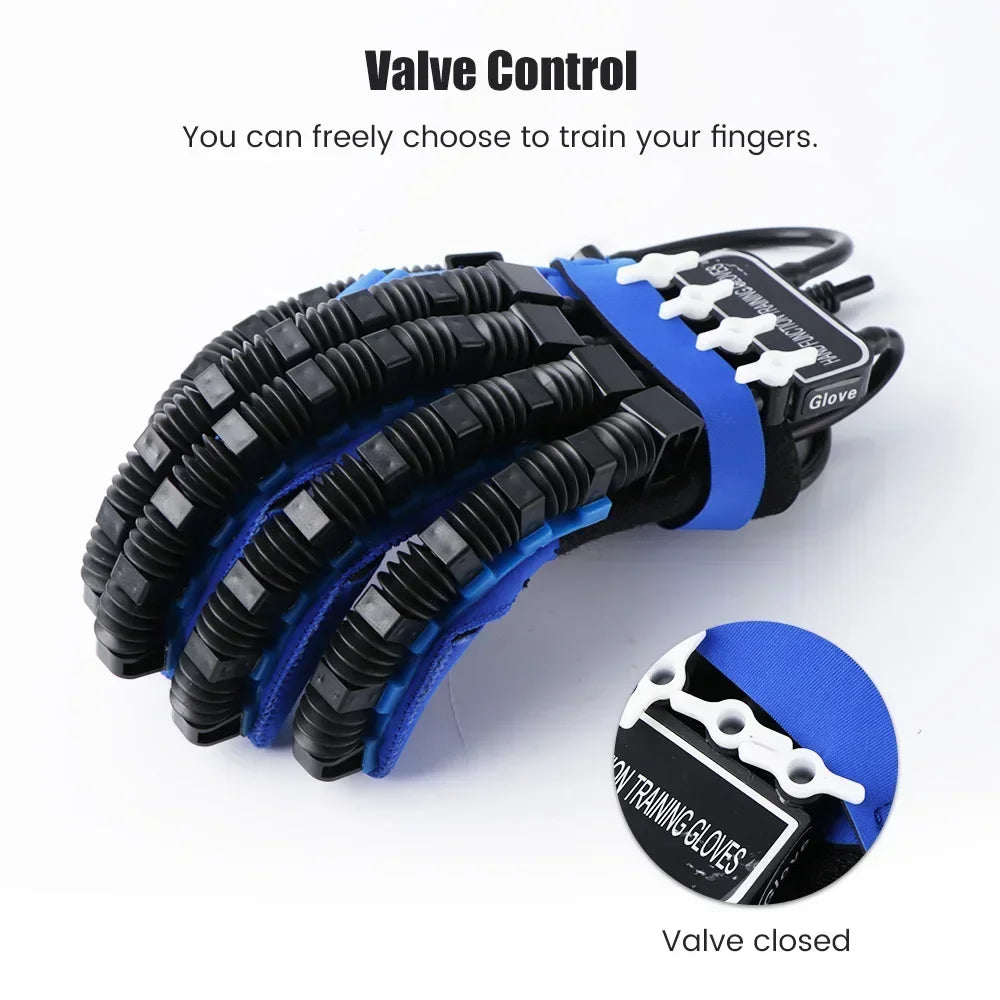 Left &amp; Right Hand Finger Rehabilitation Exerciser Robot Gloves