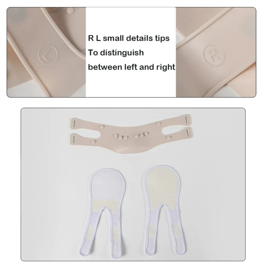 Silicone Face Slim Bandage Women Chin Cheek Lift Up Belt V Line Face Shaper Facial Anti Wrinkle Strap Skin Care Beauty Tools