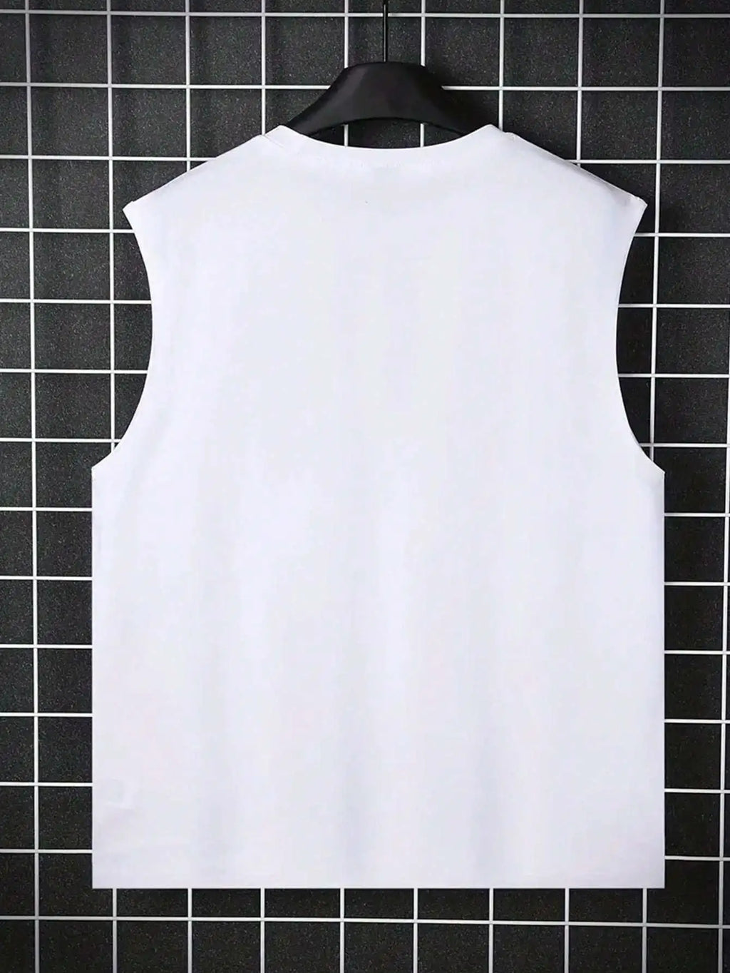 Men's Summer Casual Sports Loose FACE the FUTURE Pattern Printed