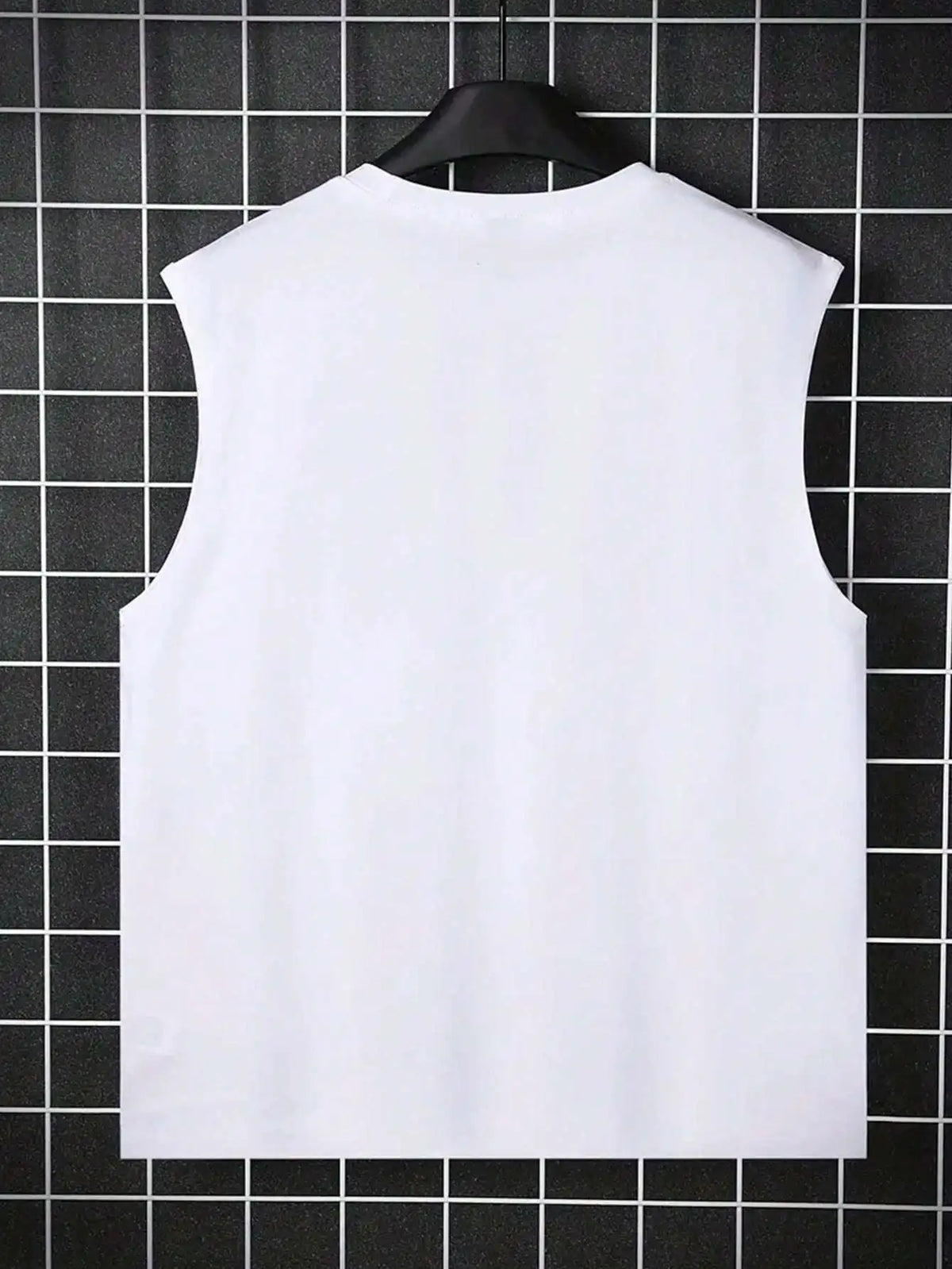 Men's Summer Casual Sports Loose FACE the FUTURE Pattern Printed