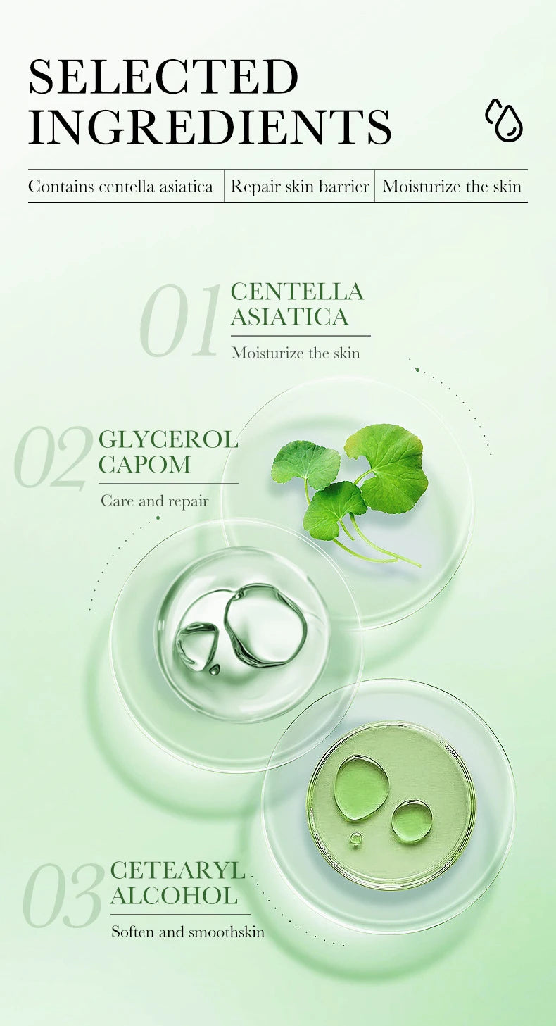 BIOAQUA Asiatic Centella Face Cream Moisturizing Whitening Anti-Aging Anti Acne Facial Cream Beauty Face Skin Care Products