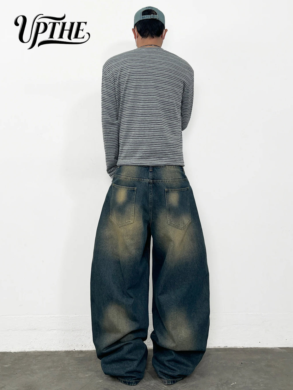 Men's Baggy Wide Leg Jeans