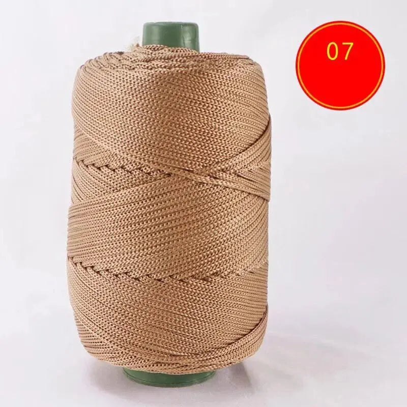 225g Lightweight Ice Silk Thread Handcrafted for Summer Cool Hats, Sun Hats, Storage Baskets, Seat Cushions, Yarn