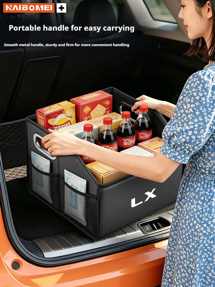 Car Trunk Storage Box Multifunctional Toolbox Trunk Organizer For