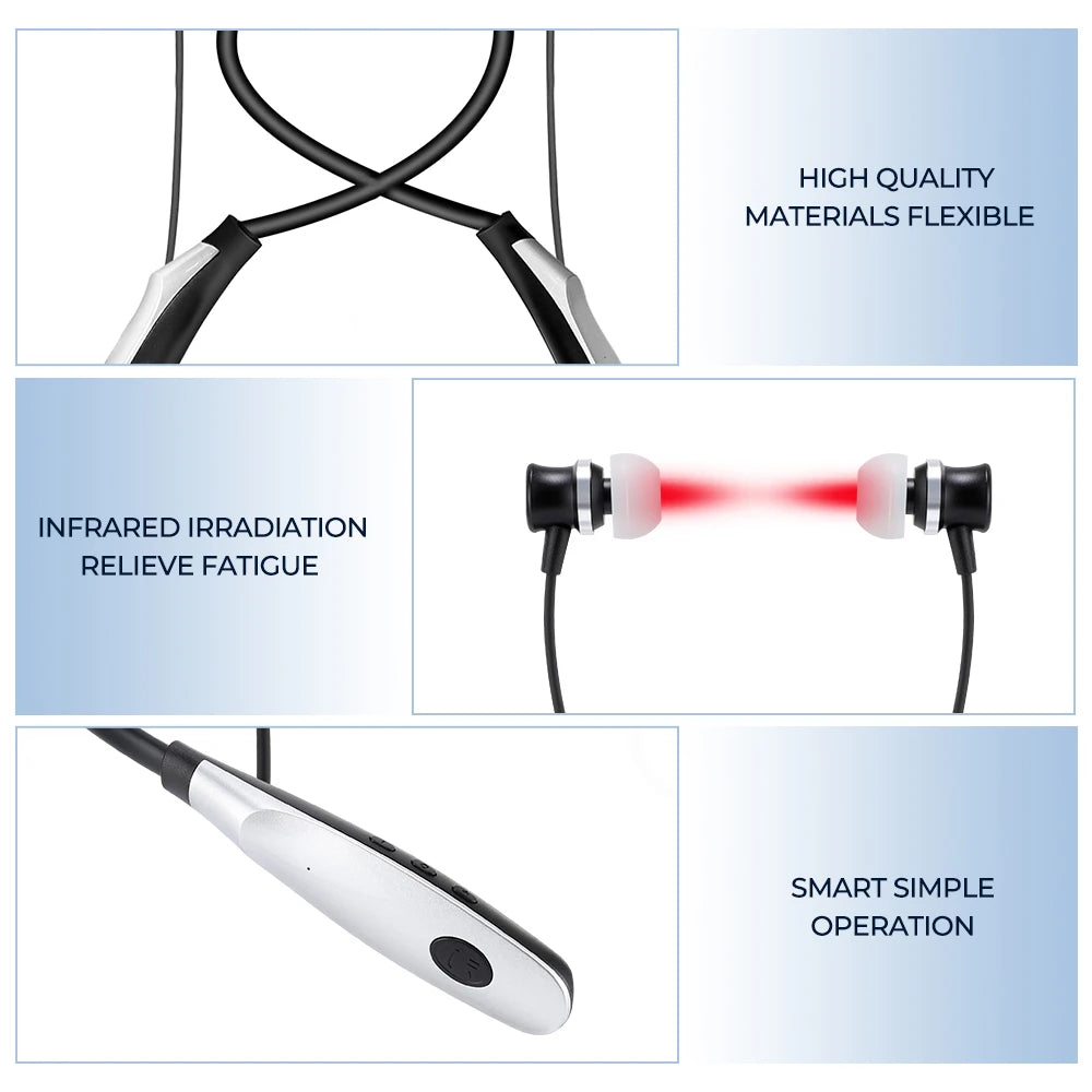 Neck Hanging Ear Nasal Irradiation Device Rechargeable Nasal Ear