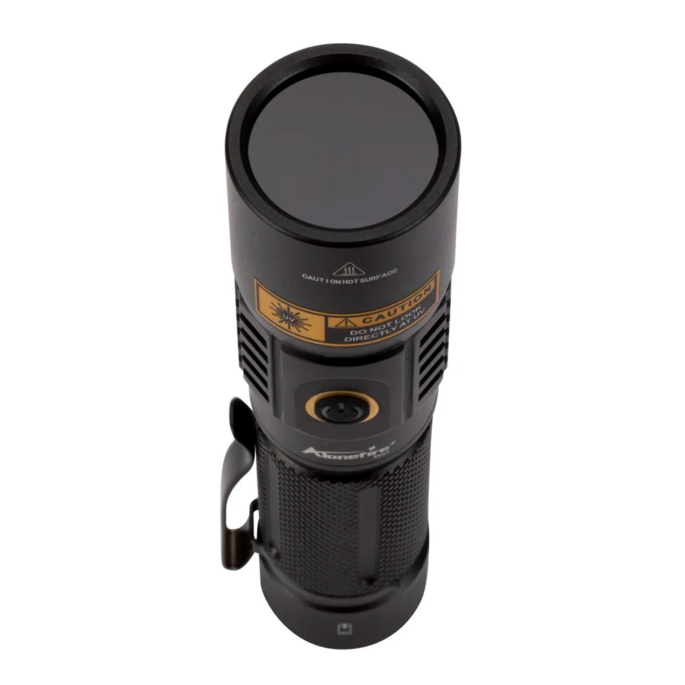 20W 395/365nm UV Flashlight USB Rechargeable Blacklight Curing Cat Tinea Pet Urine Stain Marker Leakage Ore Money Scorpion Light