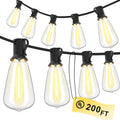 150ft LED Outdoor String Lights Waterproof Patio Lights