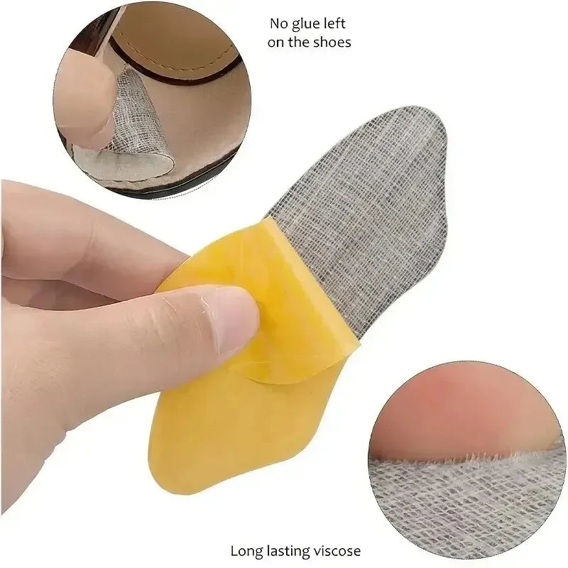 Heel Stickers for Anti-slip and Anti-friction Prevent Heel Slip and Rubbing for High Heels Adjustable Half-size Insoles