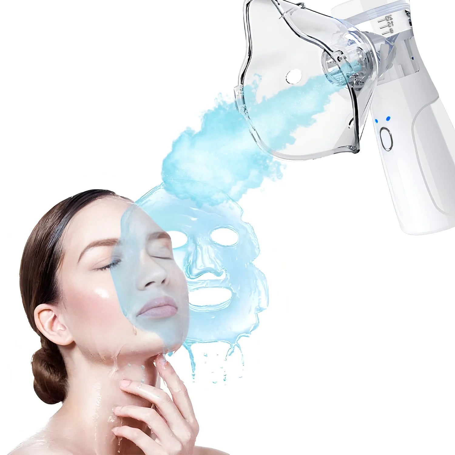 Mini USB Mist Facial Sprayer Humidifier Nebulizer Face Steamer Moisturizing Beauty Instruments Face Skin Care Tools